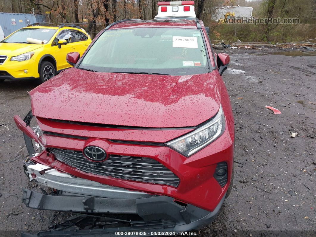 2021 Toyota Rav4 Limited Red vin: JTMN1RFV6MD073141