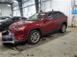 2021 Toyota Rav4 Limited Burgundy vin: JTMN1RFV8MD084769