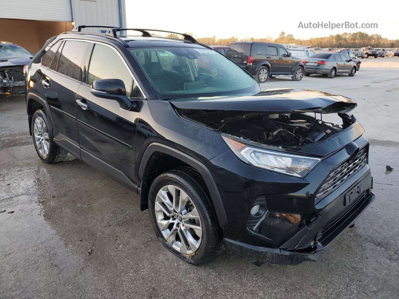 2019 Toyota Rav4 Limited Black vin: JTMN1RFVXKD019306