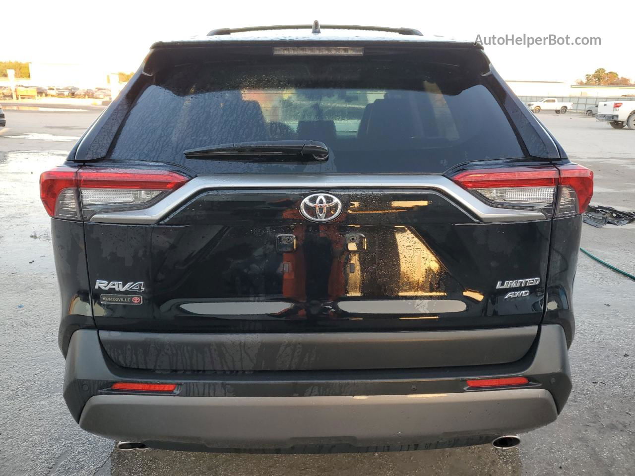 2019 Toyota Rav4 Limited Black vin: JTMN1RFVXKD019306