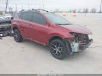 2018 Toyota Rav4 Se Maroon vin: JTMNFREV0JD126818