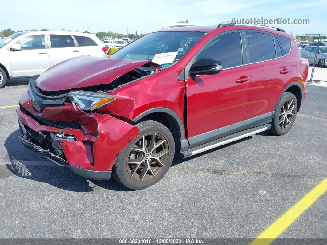 2018 Toyota Rav4 Se Red vin: JTMNFREV5JD112445