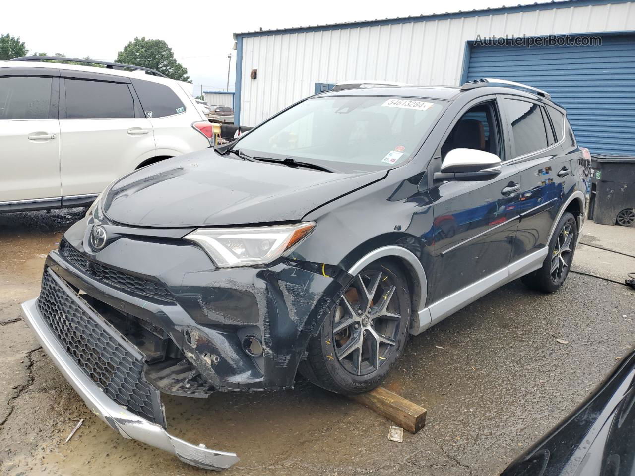 2016 Toyota Rav4 Se Black vin: JTMNFREV6GD084132