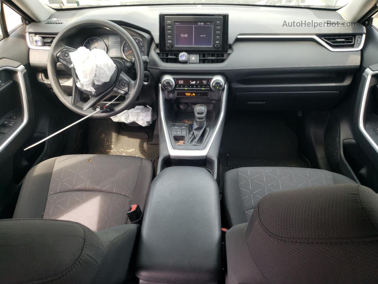 2019 Toyota Rav4 Xle Синий vin: JTMP1RFV0KD037614