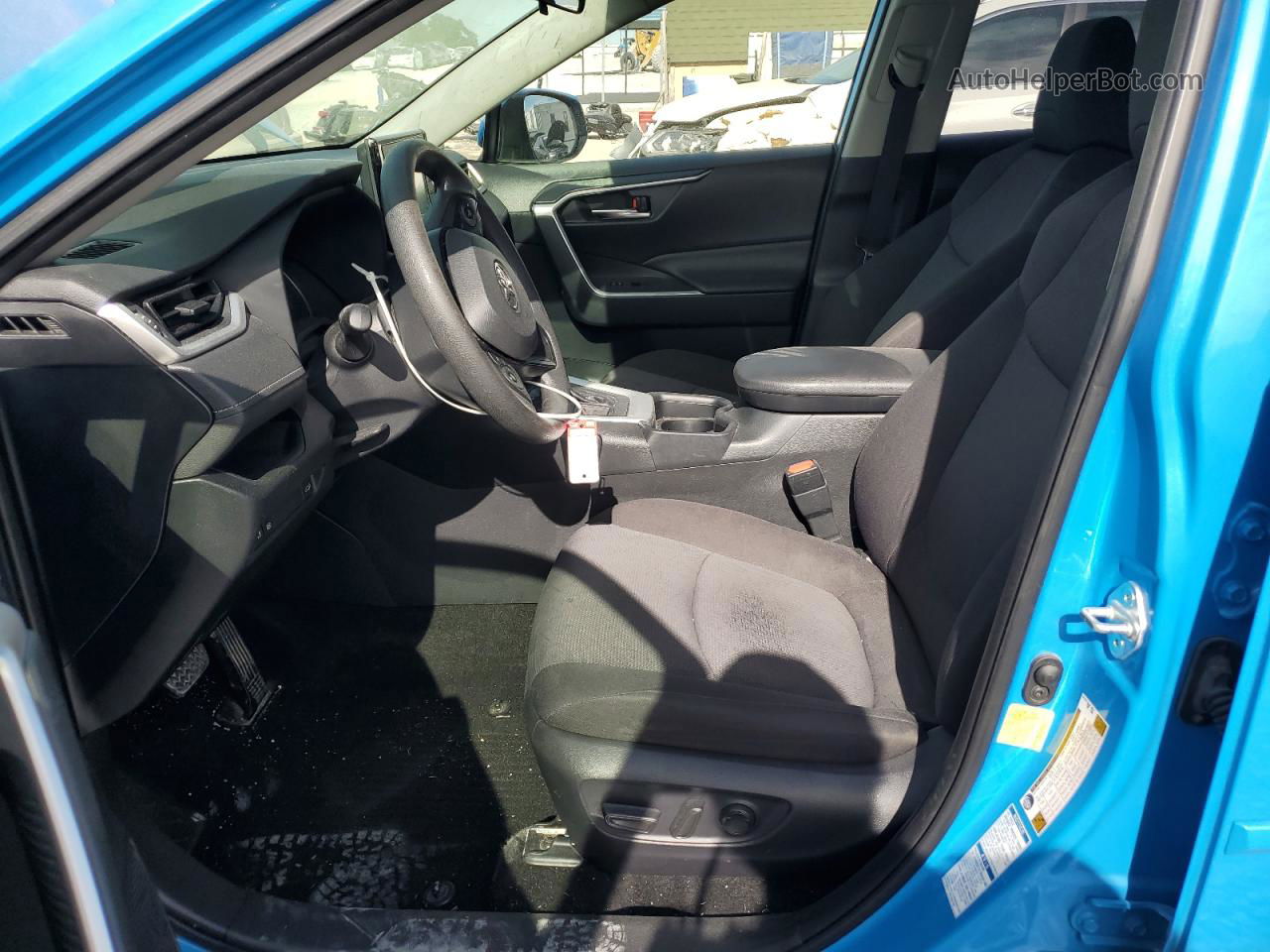 2019 Toyota Rav4 Xle Blue vin: JTMP1RFV1KD039825