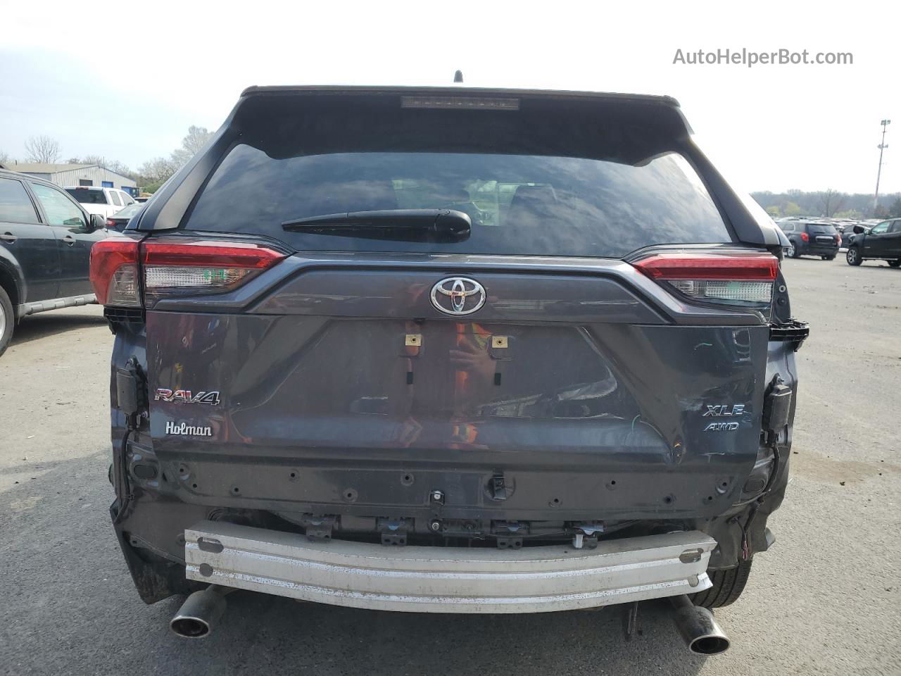 2019 Toyota Rav4 Xle Черный vin: JTMP1RFV3KD013842