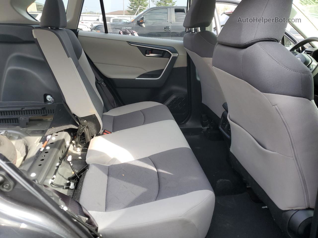 2019 Toyota Rav4 Xle Черный vin: JTMP1RFV3KD013842