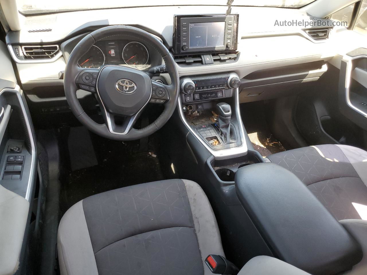 2019 Toyota Rav4 Xle Синий vin: JTMP1RFV3KD031211