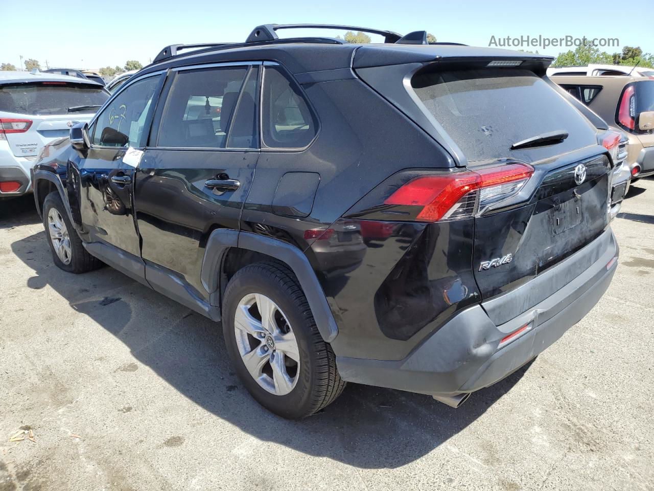 2019 Toyota Rav4 Xle Blue vin: JTMP1RFV3KD031211