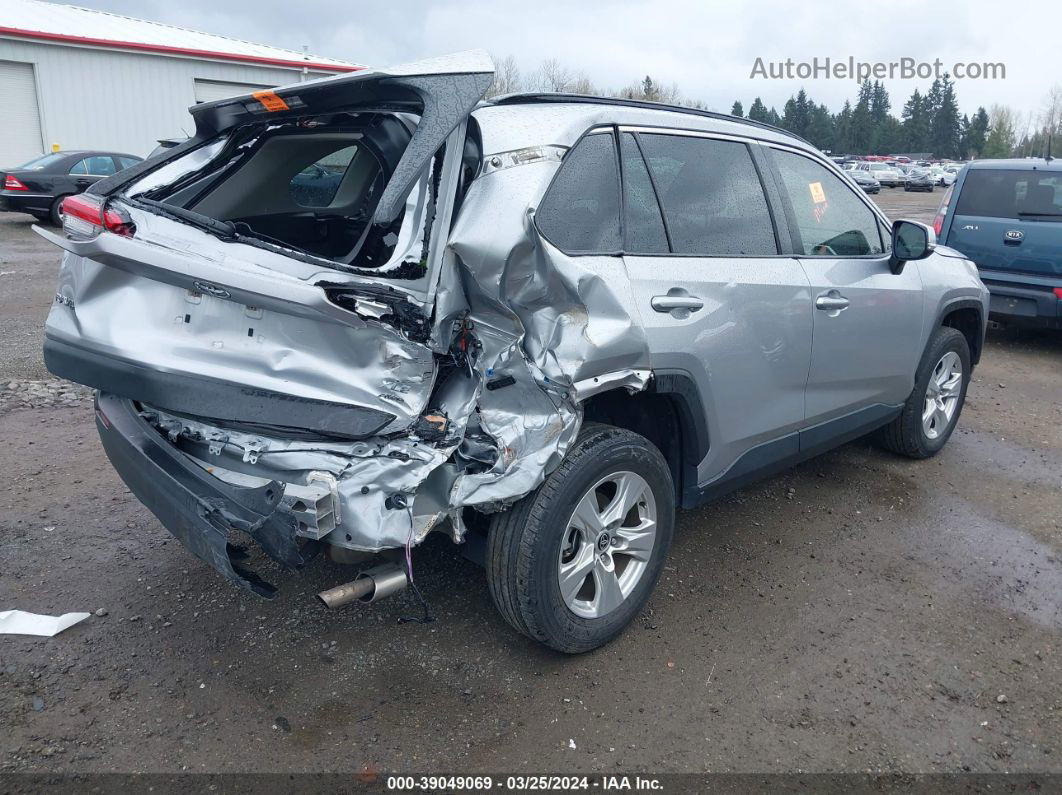 2020 Toyota Rav4 Xle Silver vin: JTMP1RFV3LJ036556