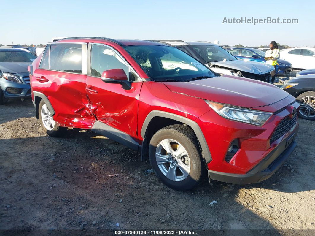 2019 Toyota Rav4 Xle Red vin: JTMP1RFV4KD013350