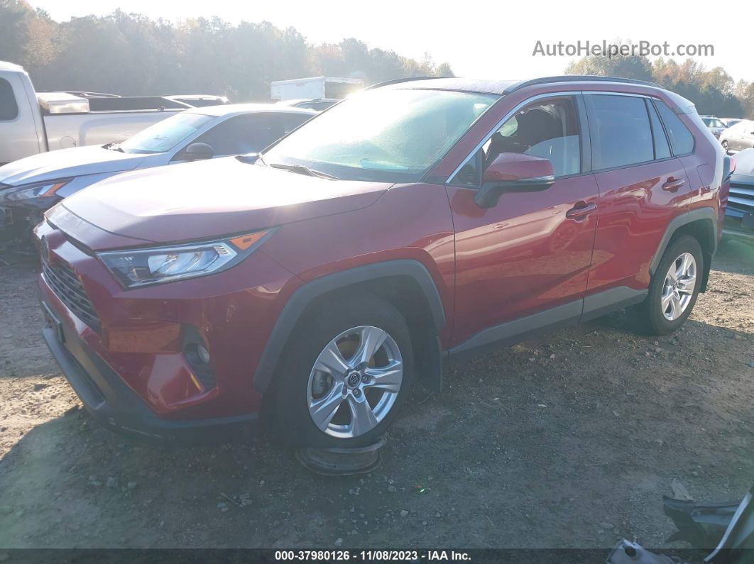 2019 Toyota Rav4 Xle Red vin: JTMP1RFV4KD013350