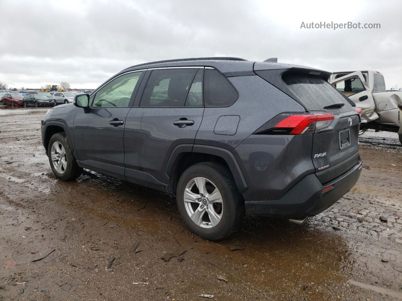 2021 Toyota Rav4 Xle Gray vin: JTMP1RFV4MD078850