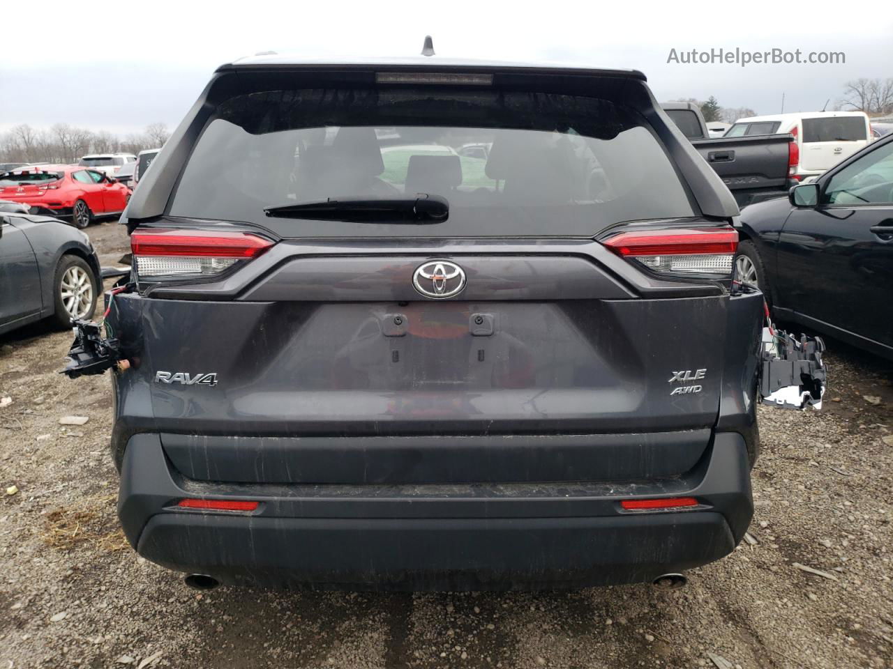 2019 Toyota Rav4 Xle Black vin: JTMP1RFV5KD515929