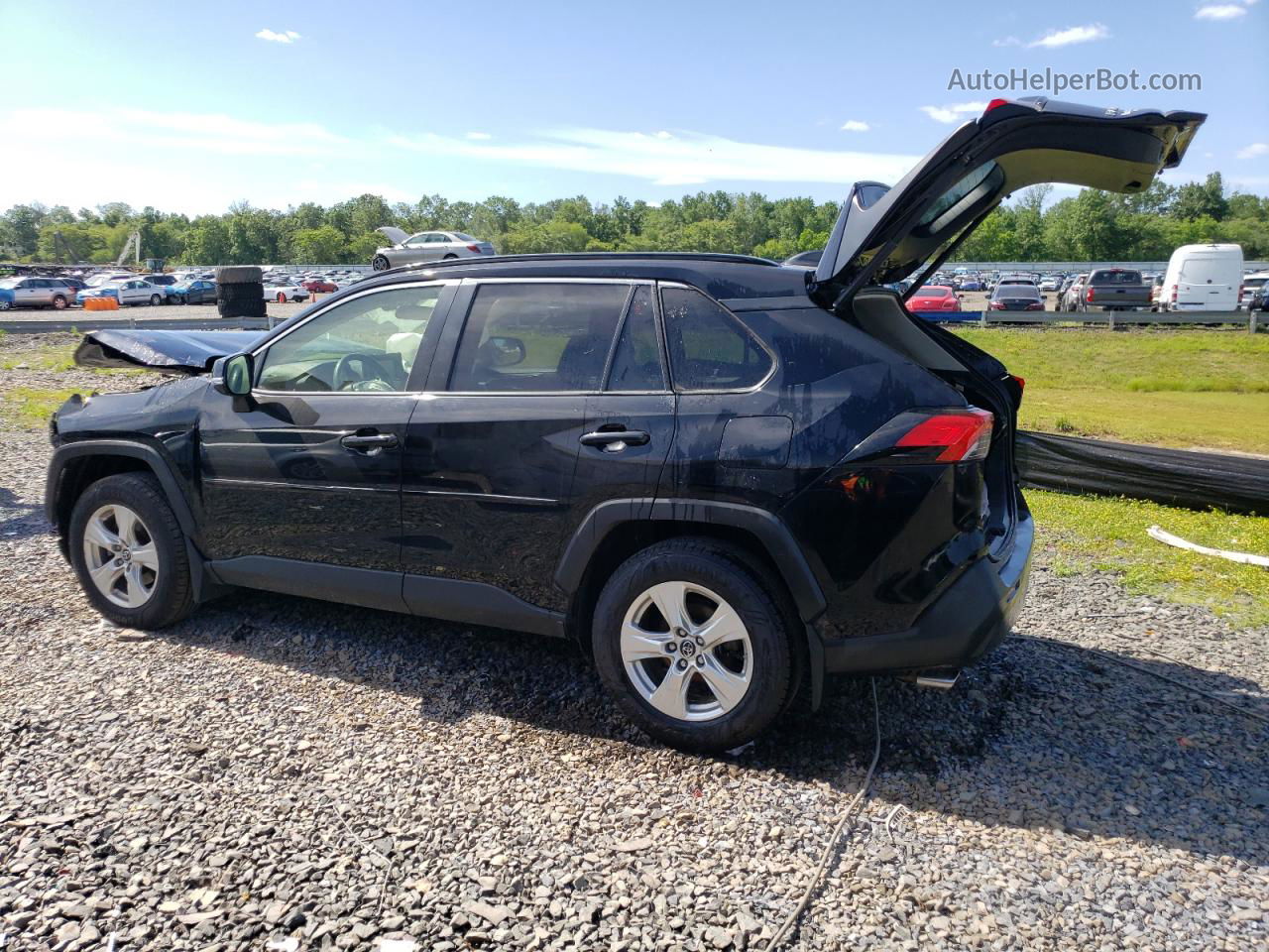 2019 Toyota Rav4 Xle Black vin: JTMP1RFV5KJ020261