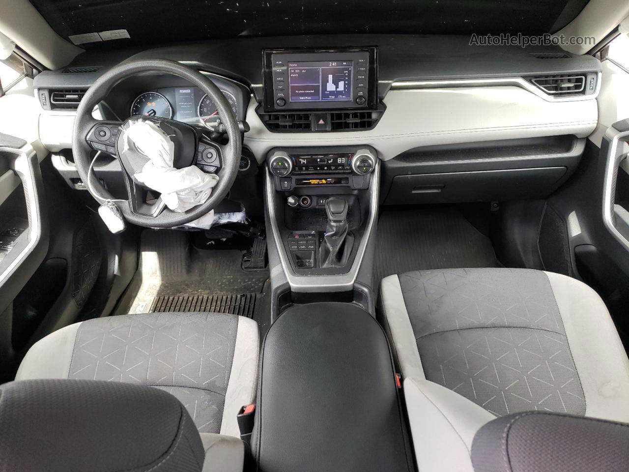 2019 Toyota Rav4 Xle Серый vin: JTMP1RFV6KD046317