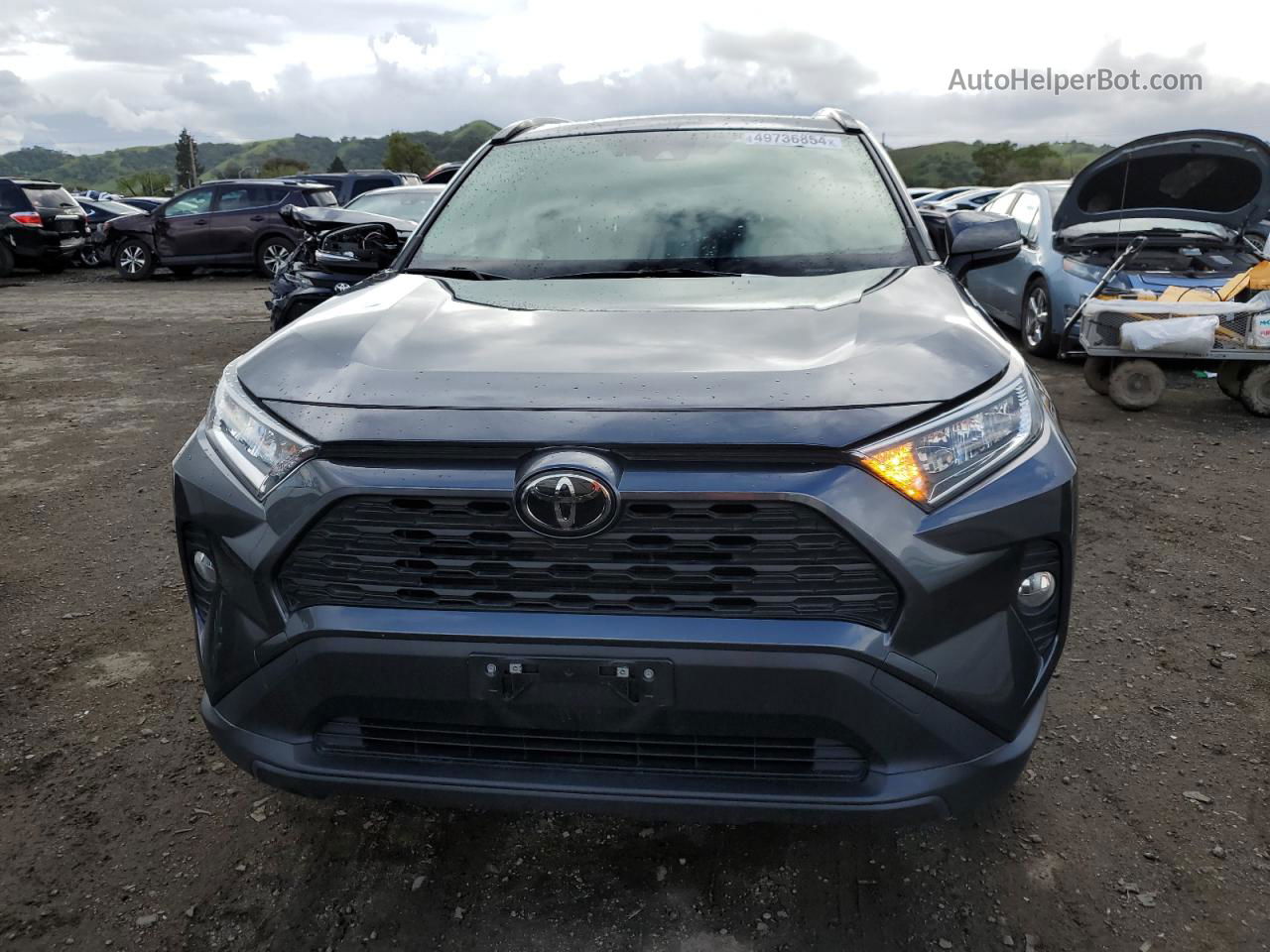 2020 Toyota Rav4 Xle Charcoal vin: JTMP1RFV7LD530790