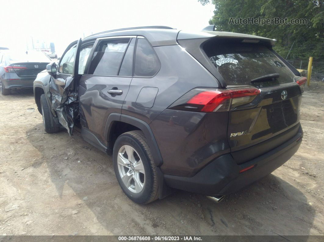 2019 Toyota Rav4 Xle Gray vin: JTMP1RFV9KJ003348