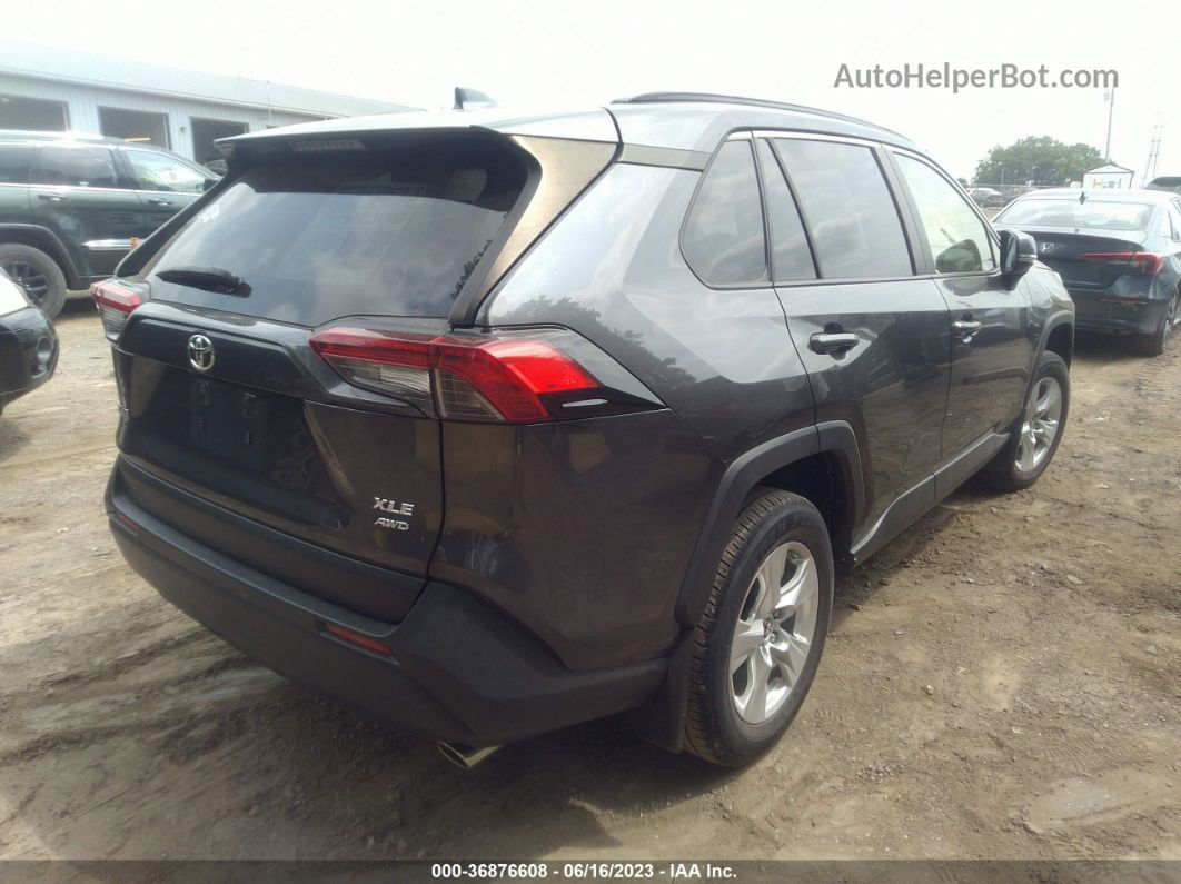 2019 Toyota Rav4 Xle Gray vin: JTMP1RFV9KJ003348