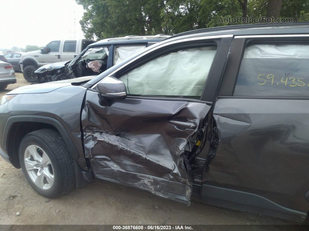 2019 Toyota Rav4 Xle Gray vin: JTMP1RFV9KJ003348