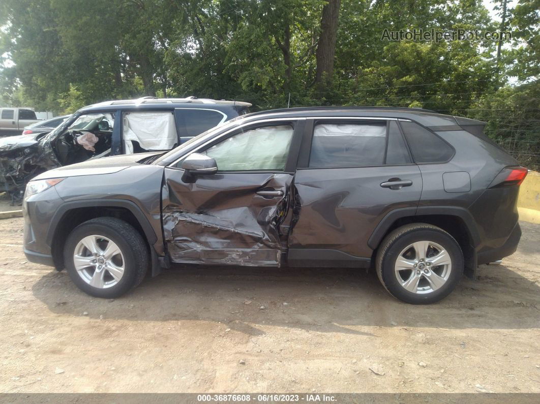 2019 Toyota Rav4 Xle Gray vin: JTMP1RFV9KJ003348