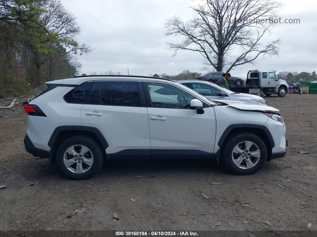 2020 Toyota Rav4 Xle White vin: JTMP1RFV9LD060410