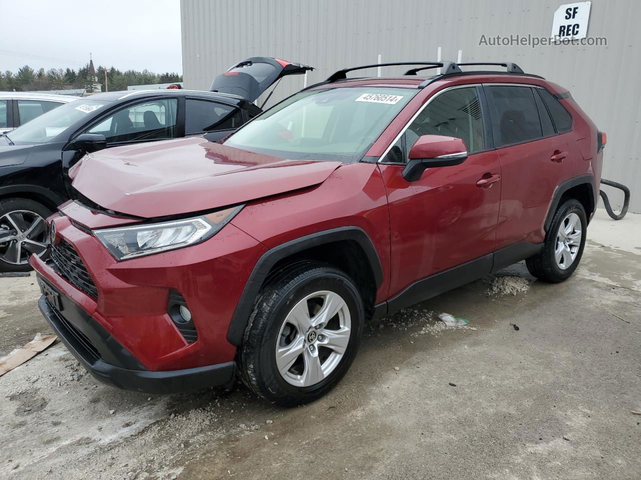 2021 Toyota Rav4 Xle Red vin: JTMP1RFV9MD531571