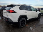 2019 Toyota Rav4 Xle White vin: JTMP1RFVXKD022117