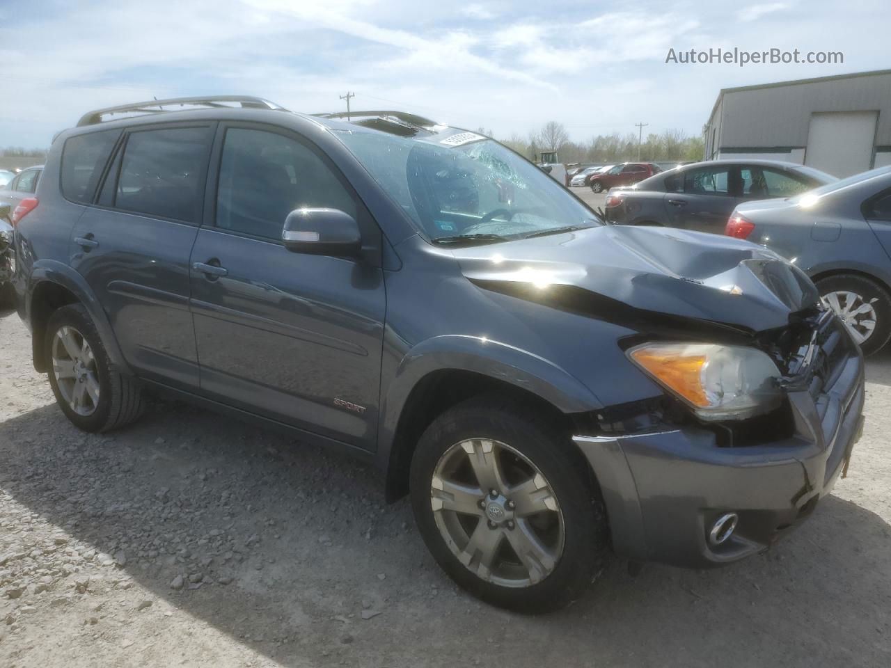 2011 Toyota Rav4 Sport Gray vin: JTMRF4DV6B5037756