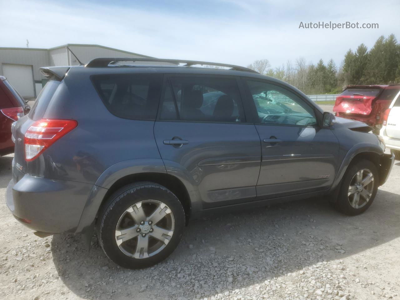 2011 Toyota Rav4 Sport Gray vin: JTMRF4DV6B5037756