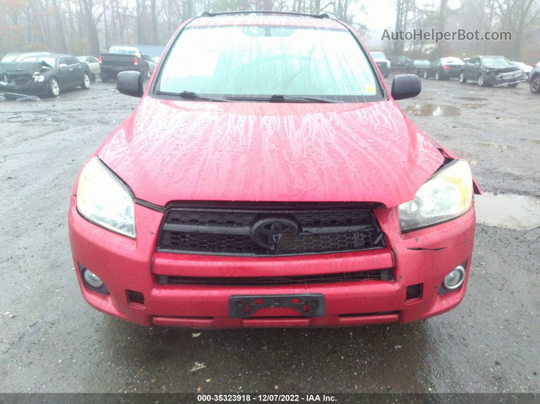 2010 Toyota Rav4 Sport Red vin: JTMRF4DVXAD039448