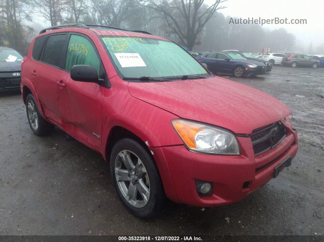 2010 Toyota Rav4 Sport Red vin: JTMRF4DVXAD039448