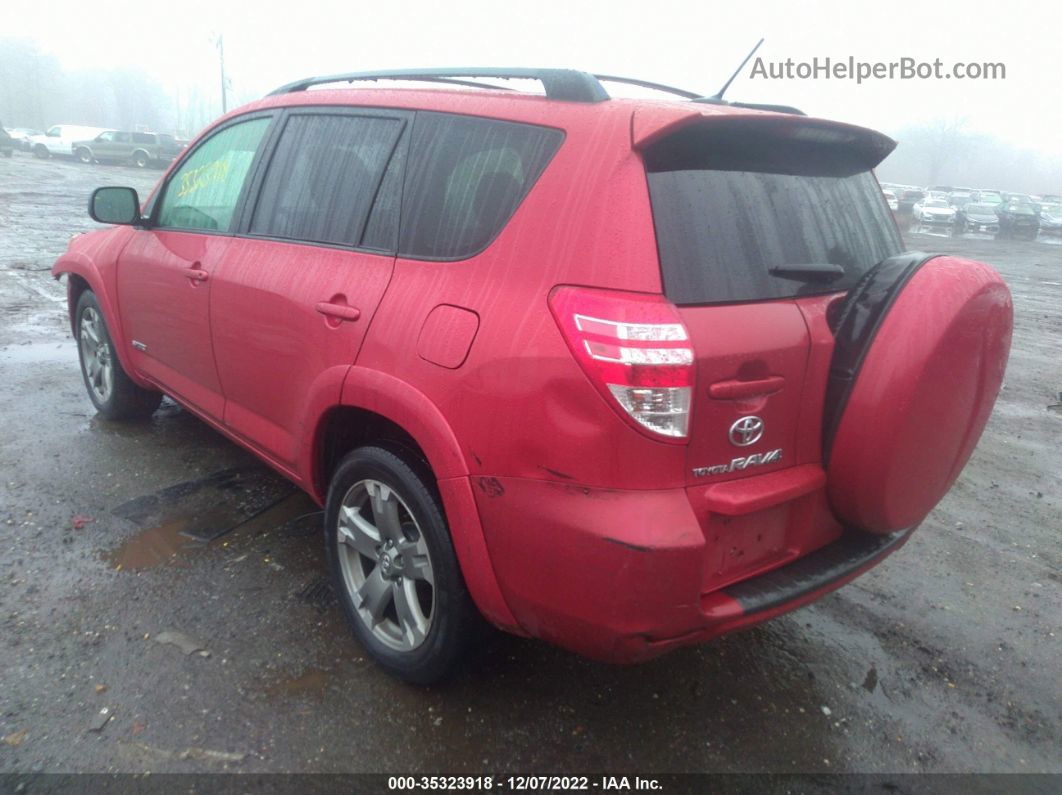 2010 Toyota Rav4 Sport Red vin: JTMRF4DVXAD039448