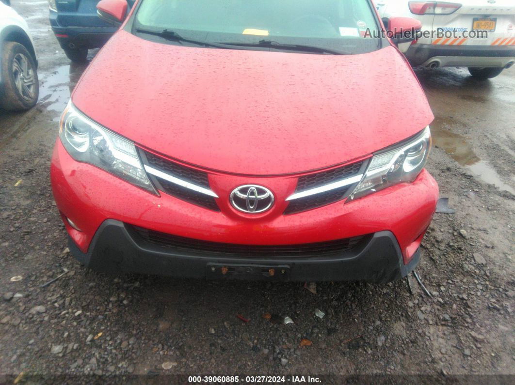 2015 Toyota Rav4 Xle Red vin: JTMRFREV0FJ046218