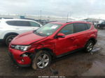 2015 Toyota Rav4 Xle Красный vin: JTMRFREV0FJ046218