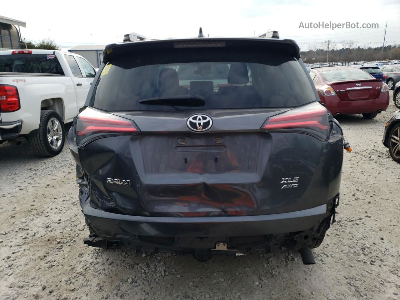 2018 Toyota Rav4 Adventure Черный vin: JTMRFREV0JD235782