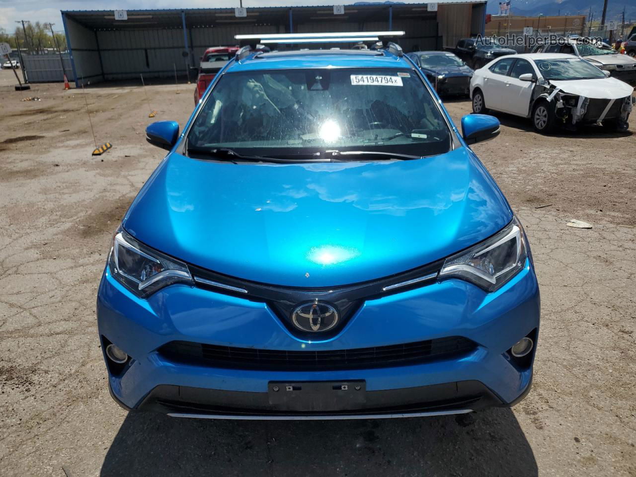 2018 Toyota Rav4 Adventure Blue vin: JTMRFREV0JJ724104