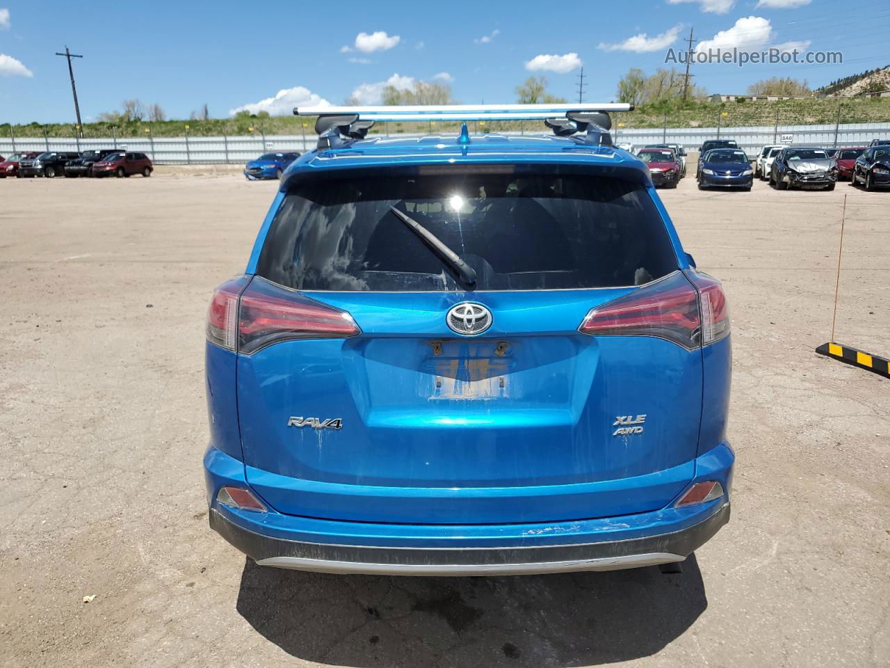 2018 Toyota Rav4 Adventure Blue vin: JTMRFREV0JJ724104