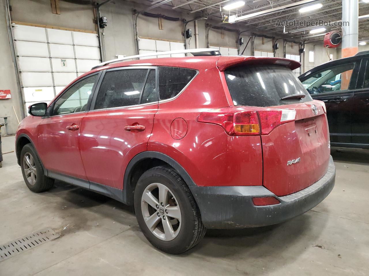 2015 Toyota Rav4 Xle Red vin: JTMRFREV1FD147217