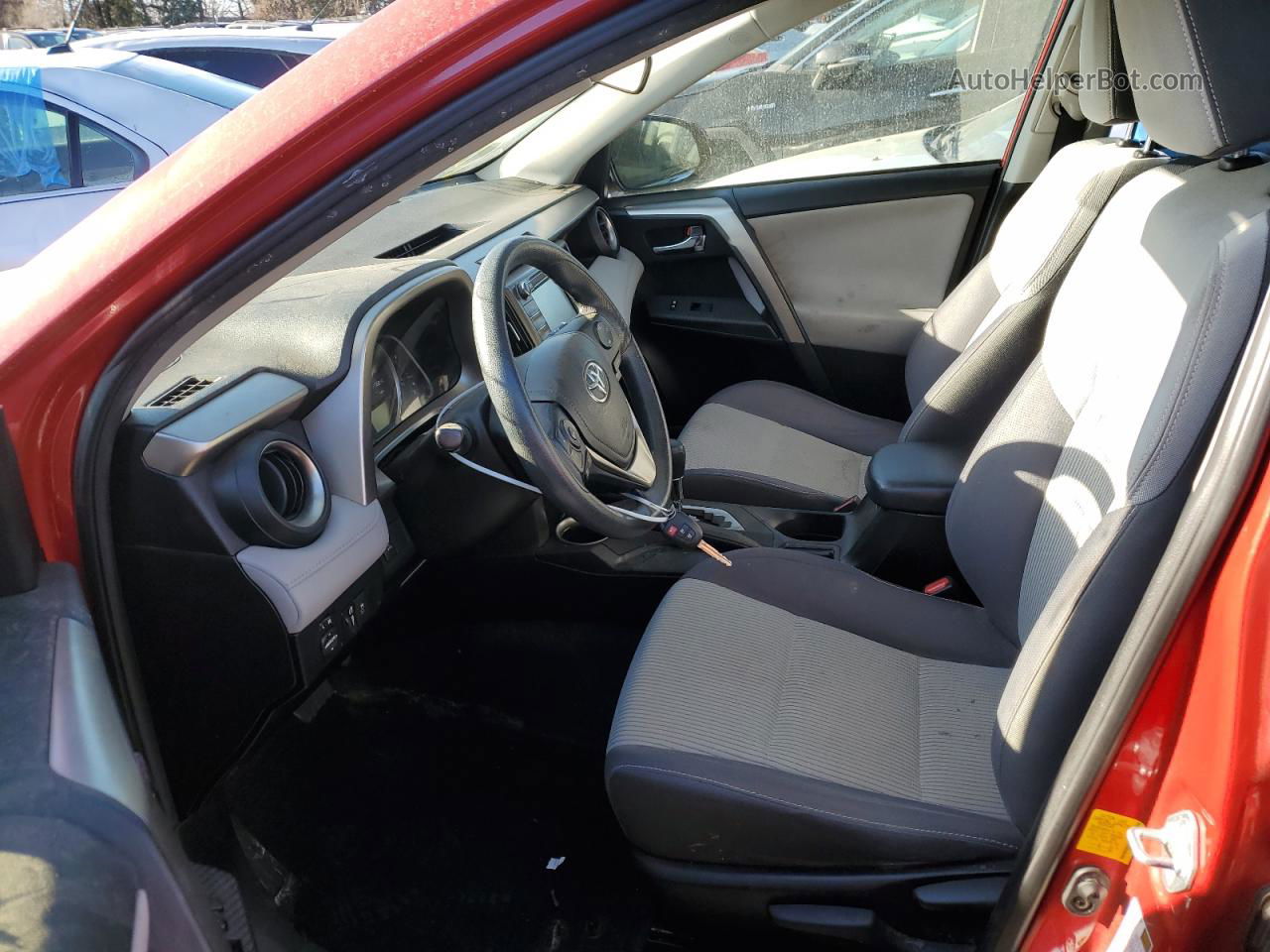 2015 Toyota Rav4 Xle Red vin: JTMRFREV1FD147217