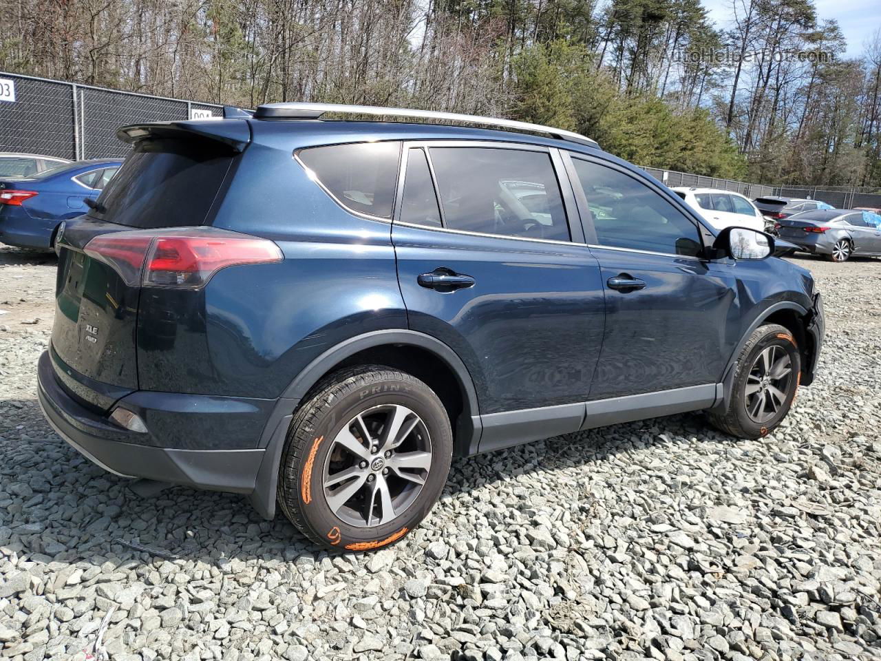 2017 Toyota Rav4 Xle Black vin: JTMRFREV1HJ127523