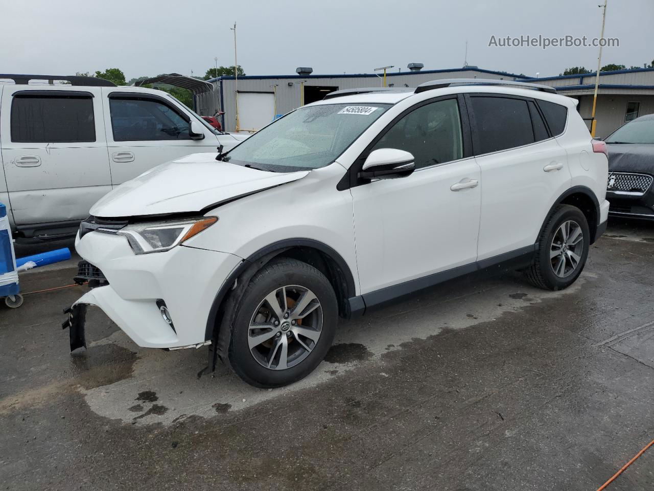 2018 Toyota Rav4 Adventure White vin: JTMRFREV1JJ193687