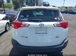 2015 Toyota Rav4 Xle White vin: JTMRFREV2FD147730