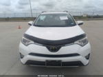 2018 Toyota Rav4 Xle White vin: JTMRFREV2JJ736738