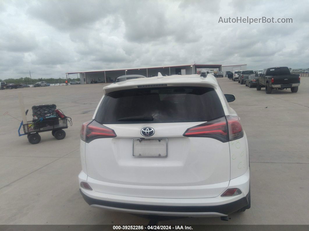 2018 Toyota Rav4 Xle White vin: JTMRFREV2JJ736738