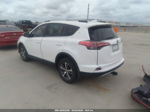 2018 Toyota Rav4 Xle White vin: JTMRFREV2JJ736738