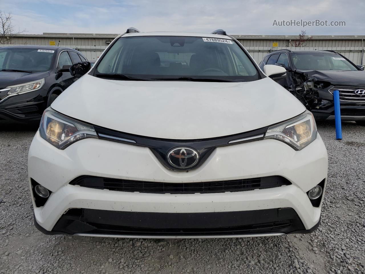 2018 Toyota Rav4 Adventure Белый vin: JTMRFREV2JJ740952