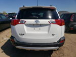 2015 Toyota Rav4 Xle White vin: JTMRFREV3FD150491