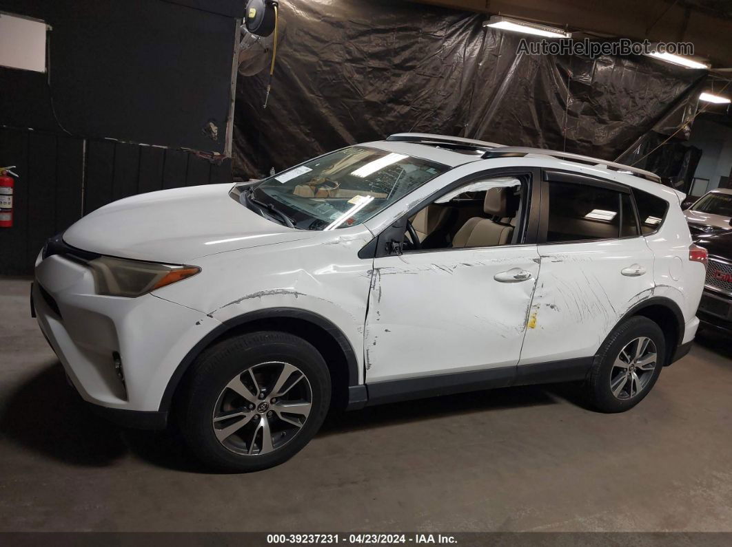 2016 Toyota Rav4 Xle White vin: JTMRFREV3GJ055724