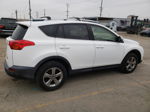 2015 Toyota Rav4 Xle White vin: JTMRFREV4FD118052